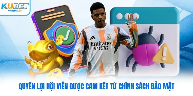 Quyền lợi hội viên được cam kết từ chính sách bảo mật Kubet